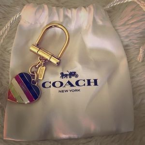SOLD Authentic Coach bag charm or keychain